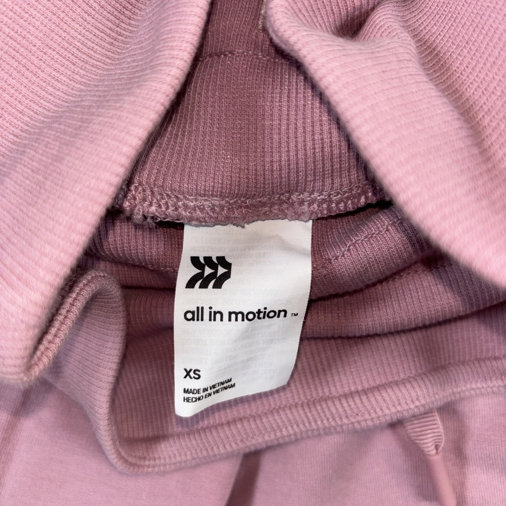 3 All In Motion Joggers Women's XS Multicolor Cotton Stretch Drawstring Lounge - Picture 8 of 9